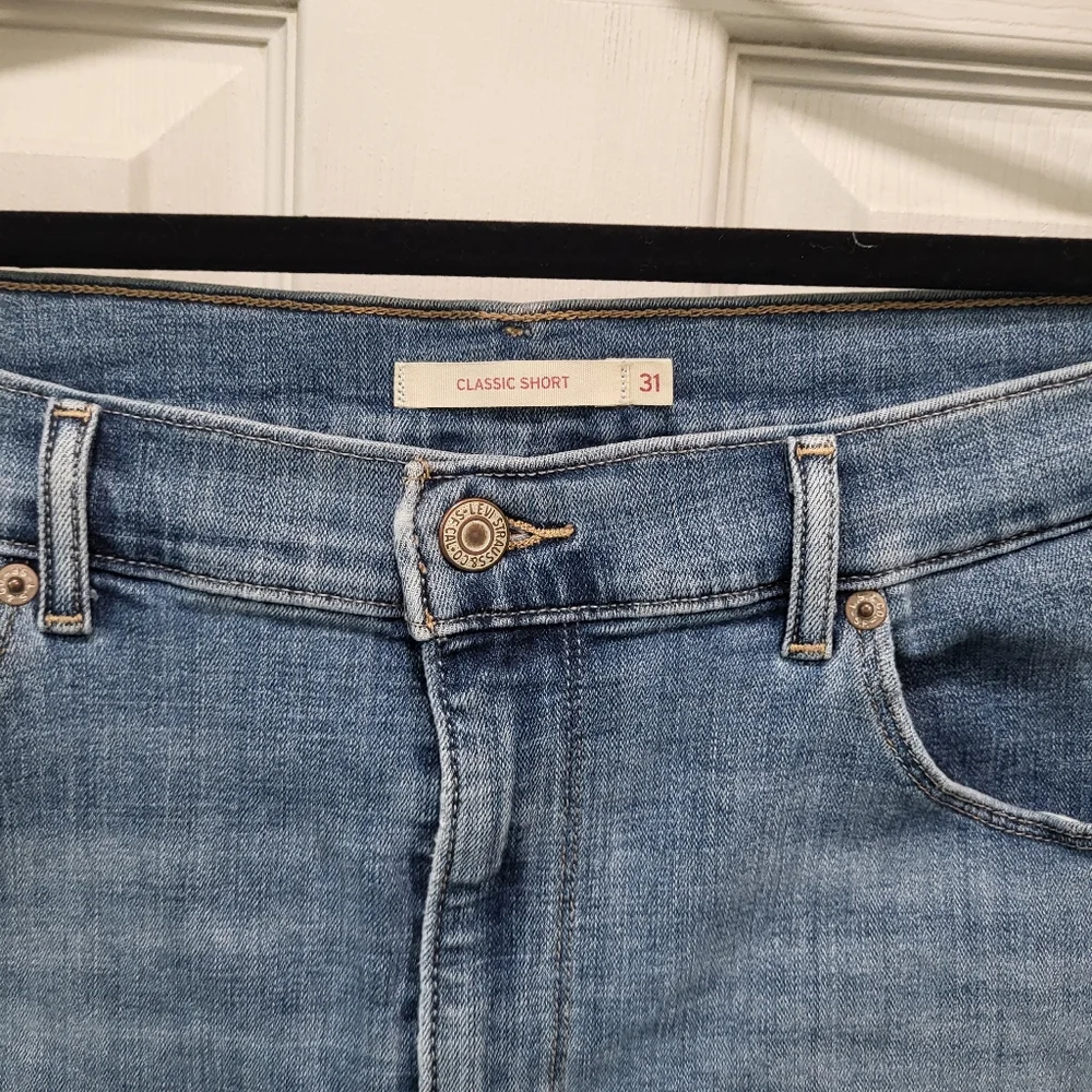 Levi's Blue Denim Shorts